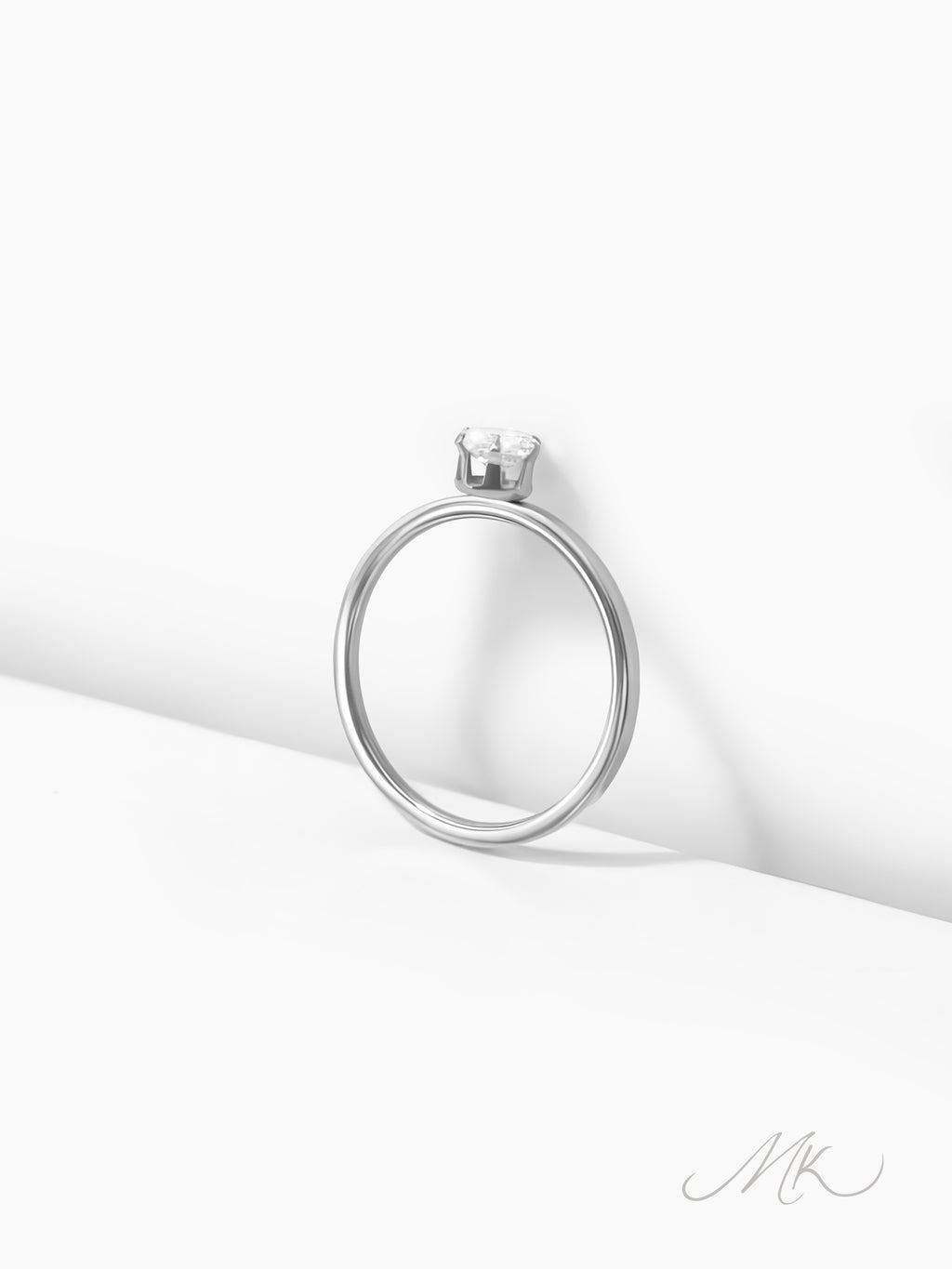 Aurora Crest Ring [ENGRAVABLE]