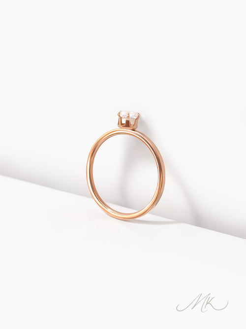 Aurora Crest Ring [ENGRAVABLE]