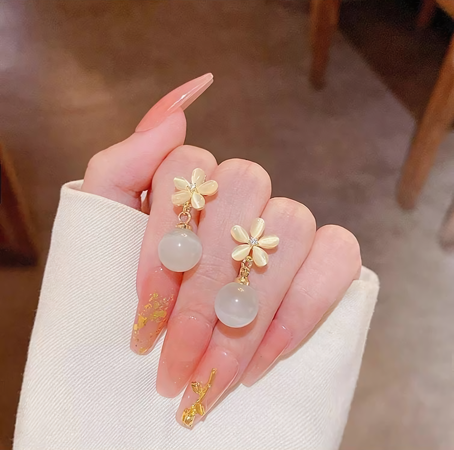 Blossom & Pearl Earring