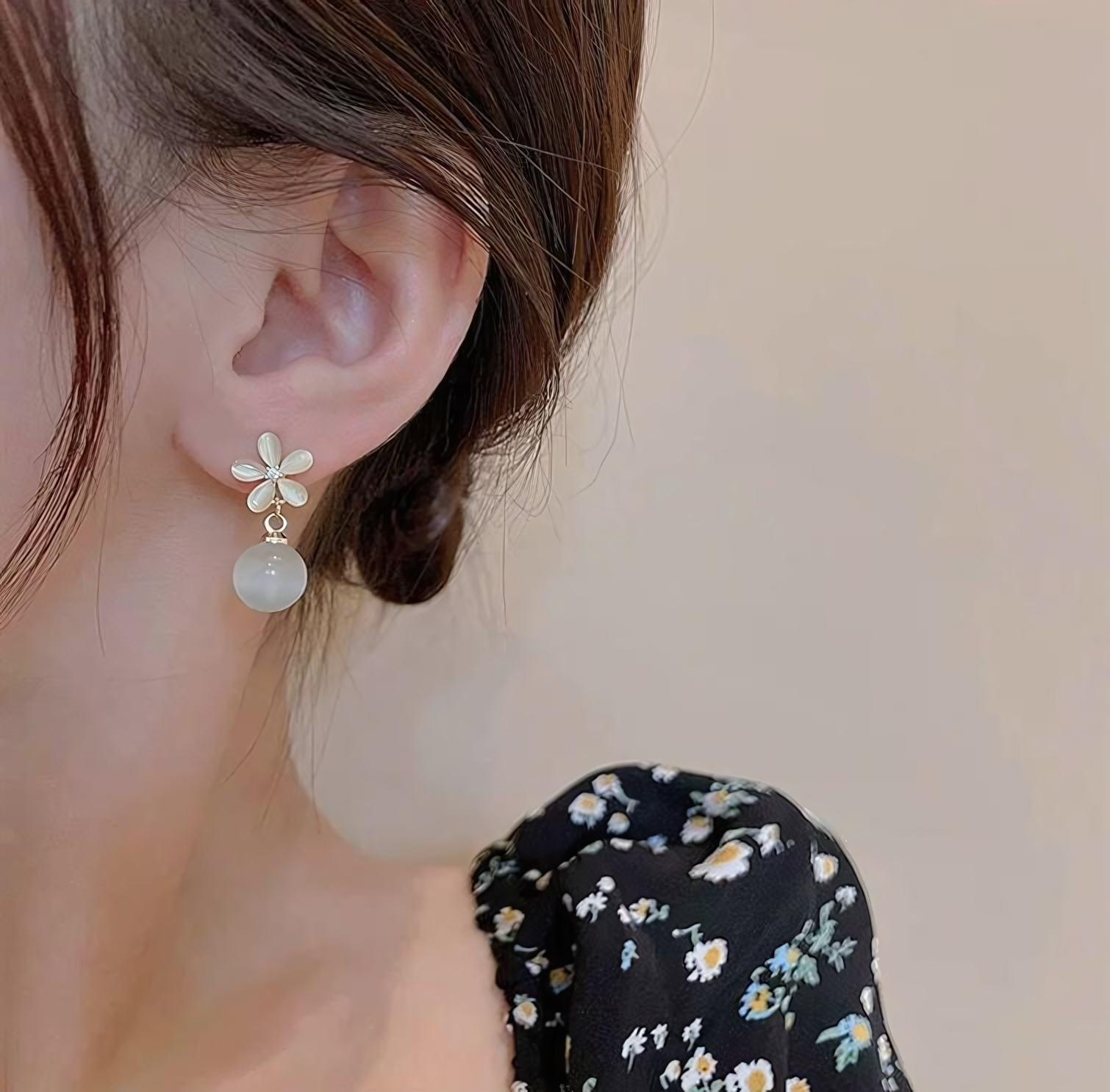Blossom & Pearl Earring